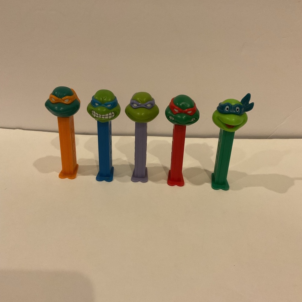 Ninja Turtle Pez Dispenser Lot of 5
